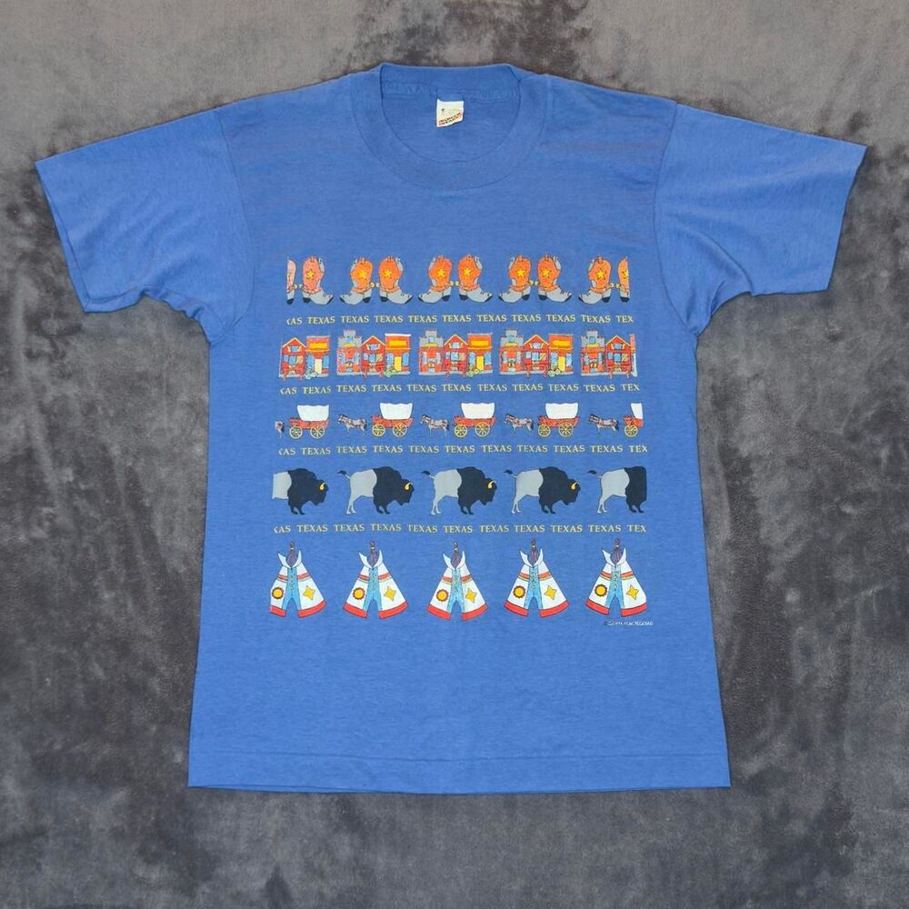 Screen-stars Men's Blue T-shirt